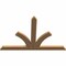 Ekena Millwork Richland Timber Gable Bracket, Western Red Cedar, 48"W x 32"H x 1 1/2"D x 3 1/2"F, 16/12 Pitch GBW048X32X0204RIC00SWR - alternate 3